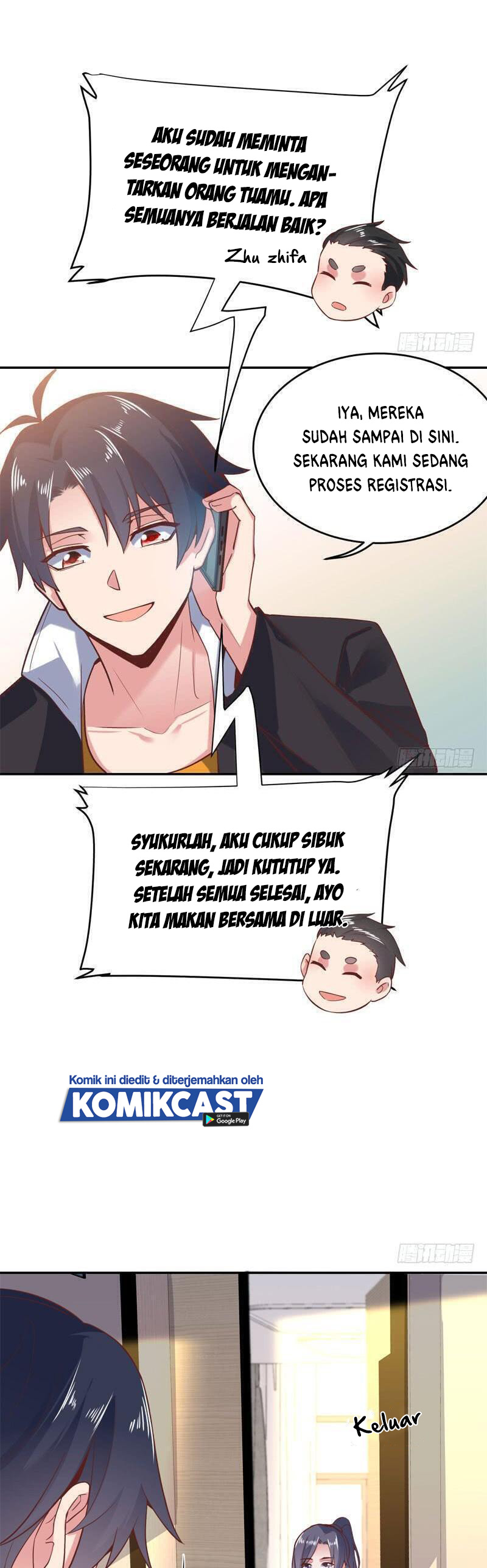 Carrying The Goddess Along Chapter 51 Gambar 7